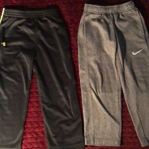 SOLD Boys Sports Pants 4T 2 pairs together